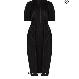 Lee mathews Nerissa shortsleeve midi dress, size 0 for Lee Matthews